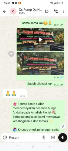Testimonial Papan Bunga sagaracipta